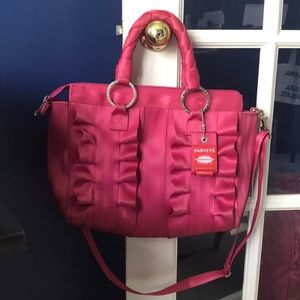 Harvey’s Seatbelt Bag ruffle - Pink